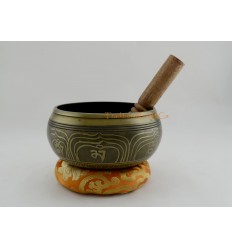 Fine Quality Itching 6" Tibetan Singing Healing Meditation Bowl Frm Patan, Nepal