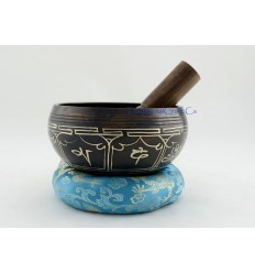 Fine Quality Itching 4.75" Tibetan Singing Healing Meditation Bowl Patan, Nepal