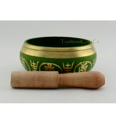 Hand Carved Fine Quality 4" Tibetan Singing Healing Meditation Bowl From Nepal