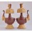Details about  9" Tibetan Buddhism 24 K Gold Gilded Copper Alloy Bhumpa Sacred Vase Set Nepal 