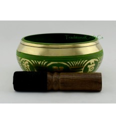 Hand Carved Fine Quality 5" Tibetan Singing Healing Meditation Bowl Frm Nepal