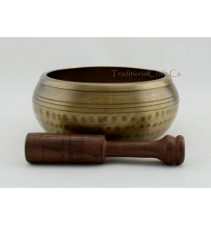 Fine Quality Hand Beaten 5" Tibetan Singing Healing Meditation Bowl From Nepal