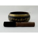 Fine Quality Itching 5" Tibetan Singing Healing Meditation Bowl Frm Patan, Nepal