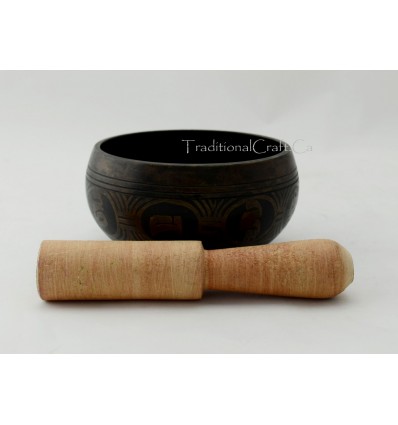 Fine Quality Itching 3.5" Tibetan Singing Healing Meditation Bowl Patan, Nepal