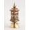 Finely Hand Carved 3.5" Table Top Tibetan Buddhist Prayer Wheel - Handmade Nepal