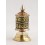 Finely Hand Carved 4" Table Top Tibetan Buddhist Prayer Wheel - Handmade Nepal