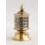 Finely HandCarved 3.75" Table Top Tibetan Buddhist Prayer Wheel - Handmade Nepal