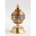 Finely Hand Carved 4" Table Top Tibetan Buddhist Prayer Wheel - Handmade Nepal