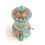 Finely HandCarved 5.25" Table Top Tibetan Buddhist Prayer Wheel - Handmade Nepal