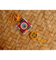Wangthang Protection Tibetan Car Hanging Amulet - Handmade in Nepal 