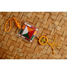 Wangthang Protection Tibetan Car Hanging Amulet - Handmade in Nepal 