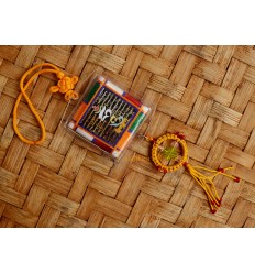 Deipsung Protection Tibetan Car Hanging Amulet - Handmade in Nepal