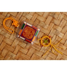 Mekha Damdok Protection Tibetan Car Hanging Amulet - Handmade in Nepal