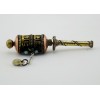Hand Carved Tibetan Buddhist 3.25" Hand Held Mini Prayer Wheel - Handmade Nepal