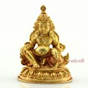 2.25 ” Yellow Jambhala Statue 