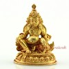 2.25 ” Yellow Jambhala Statue 