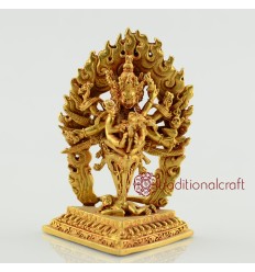 4”  Phurba Mahankala Statue 