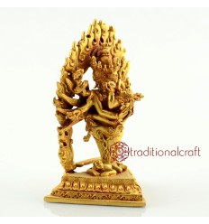 4”  Phurba Mahankala Statue 