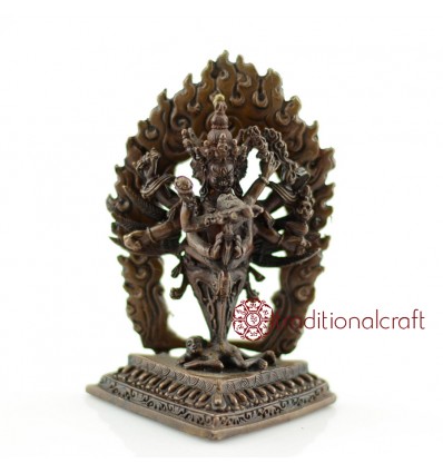 4” Phurba Mahankala Statue 