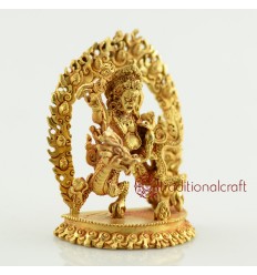 3.5 ” White Jambhala Statue 