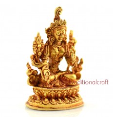 2.25” White Tara Statue 