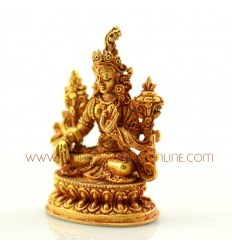 2.25” White Tara Statue 