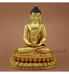 Fine Quality 8.75" Amitabha Buddha Statue