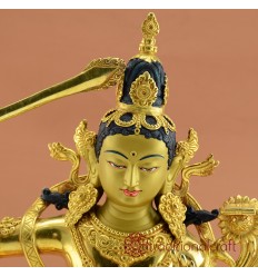 Fine Quality 14" Manjushri Statue