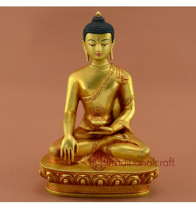 fine Quality 9.5" Shakyamuni Buddha Statue