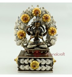 Fine Quality 6.25" Chenrezig Statue