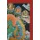 32.5" x 23.5" Green Tara / Dolma Tibetan Buddhist Thangka/Thanka Painting Nepal