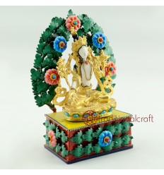 Fine Quality 6.25" White Tara Statue