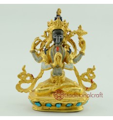 Fine Quality 4" Chenrezig Statue