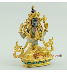 Fine Quality 4" Chenrezig Statue