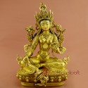 Fine Quality  15" Green Tara Statue