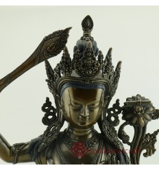 Fine Quality 19.5" Manjushri Statue 