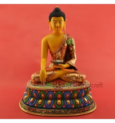 Fine Quality 14" Shakyamuni Buddha Statue