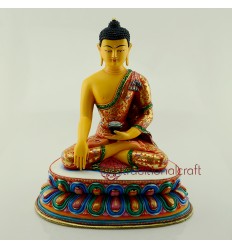 Fine Quality 10.75" Shakyamuni Buddha Statue