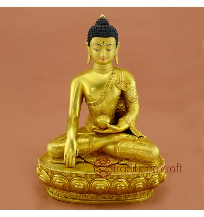 Fine Quality 13.75" Shakyamuni Buddha Statue