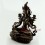 Fine Quality 8.75" Green Tara/Dolma Hand Carved Oxidized Copper Statue From Patan, Nepal