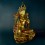 Fine Quality 18.5" Green Tara Colored Copper Statue From Patan