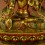 Fine Quality 18" White Tara 24 K Gold Gilded Copper Statue From Patan