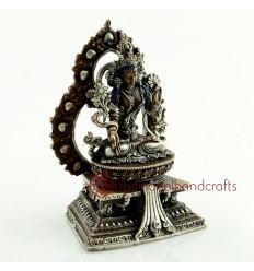 Fine Quality 5.25" White Tara Statue