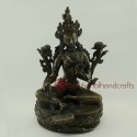 Fine Quality 9.5" Green Tara Statue