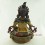 Fine Quality 18" Yellow Dzambhala Statue