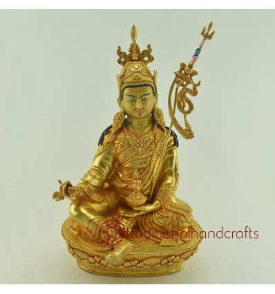 Fine Quality 13.5" Guru Rinpoche/Padmasambhava Statue