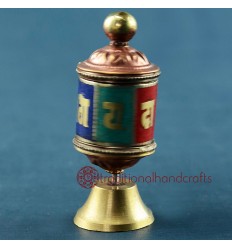 Fine Hand Carved 2.5" Table Top Prayer Wheel.