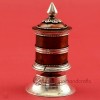 Fine Hand Carved 3.75" Table Top Prayer Wheel.