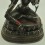 Fine Hand Carved 14" Green Tara/Dolma Oxidized Copper Statue .