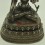 Fine Hand Carved 14" White Tara/Dolkar Oxidized Copper Statue